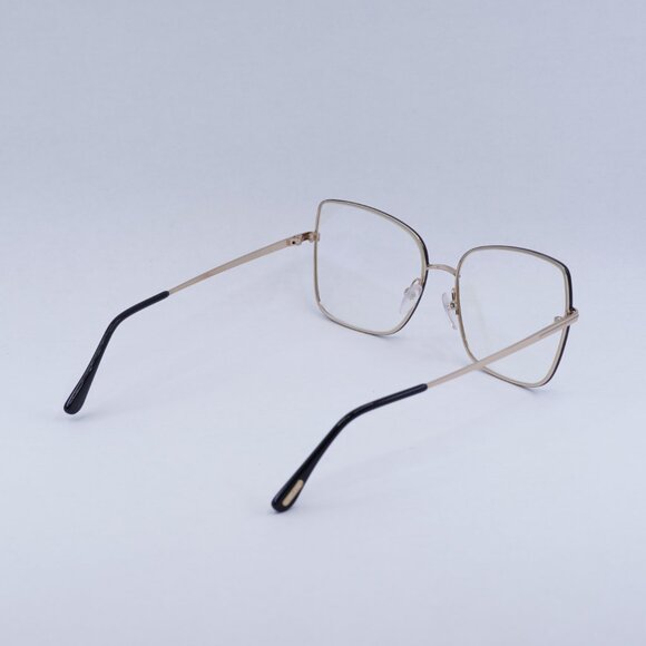 🕶️ New Tom Ford FT5613-B 002 Eyeglasses - Rose Gold/Matte Black Frame - Picture 9 of 10